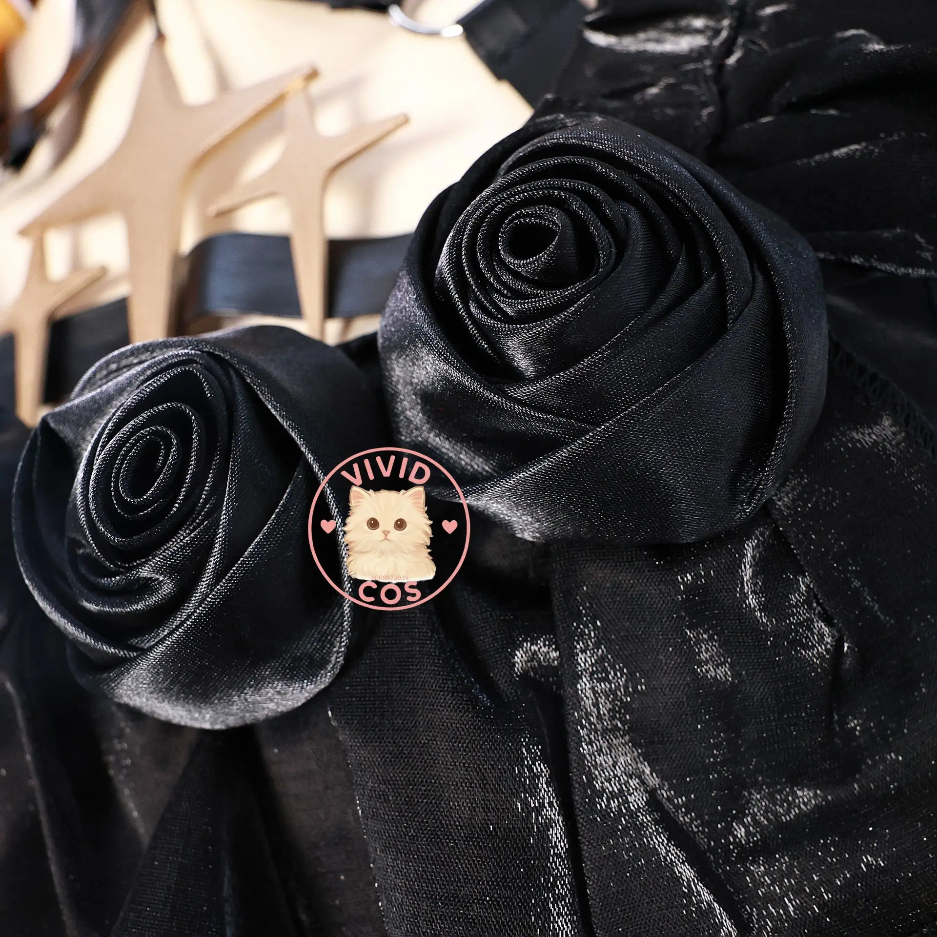 Anime Virtual Idol Teto Kasane Sexy Cosplay Uniform Dress Costume with Tails for Women Halloween Role Play Conmic Con Party Set