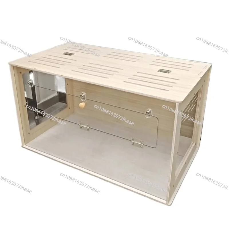 Hamster cage oversized golden bear luxury villa cheap acrylic transparent box small house chinchilla special cabinet cage