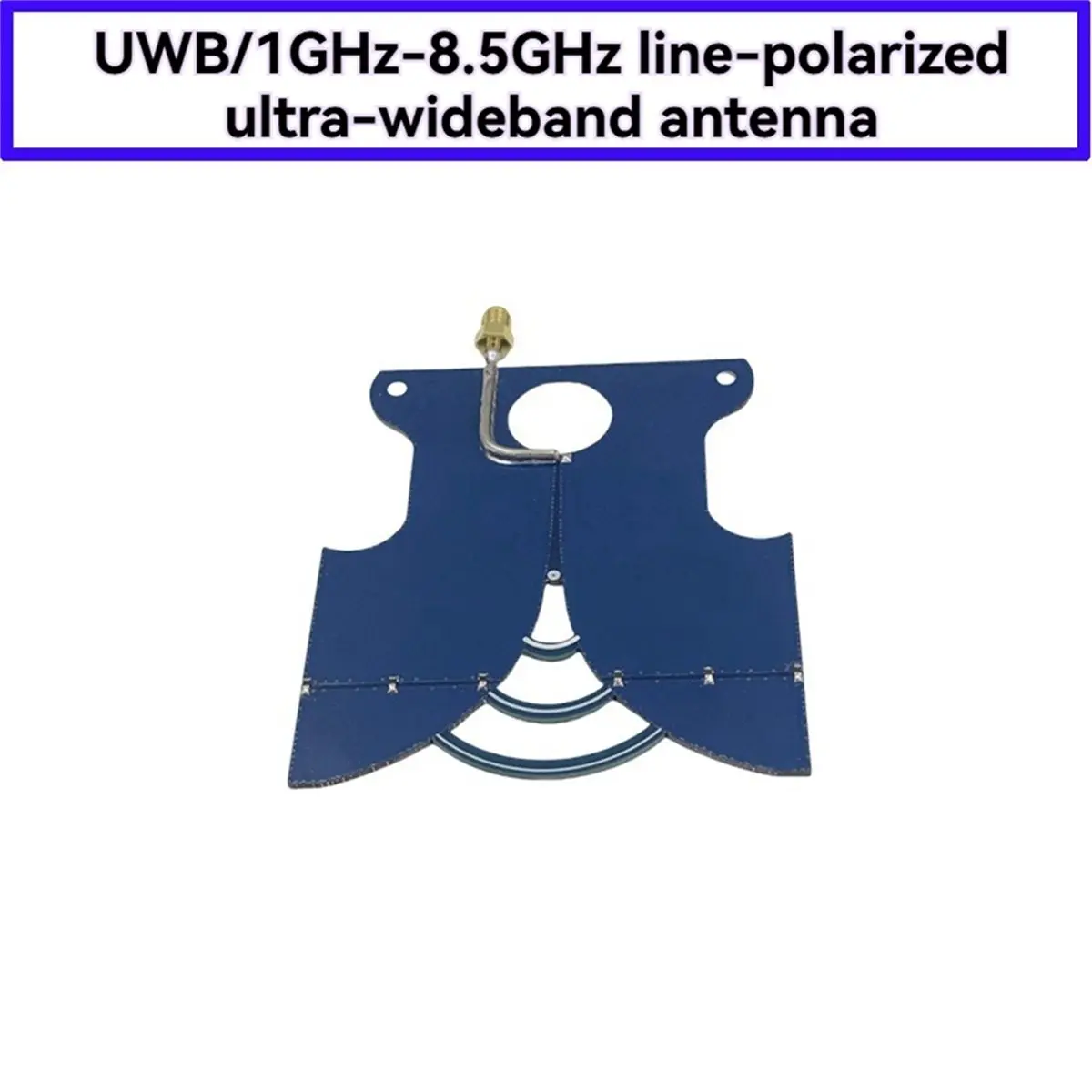 L77A 1GHz-8.5GHz Linearly Polarized UWB Antenna Ultra Wideband Antenna High Gain Image Transmission Positioning SMA Female