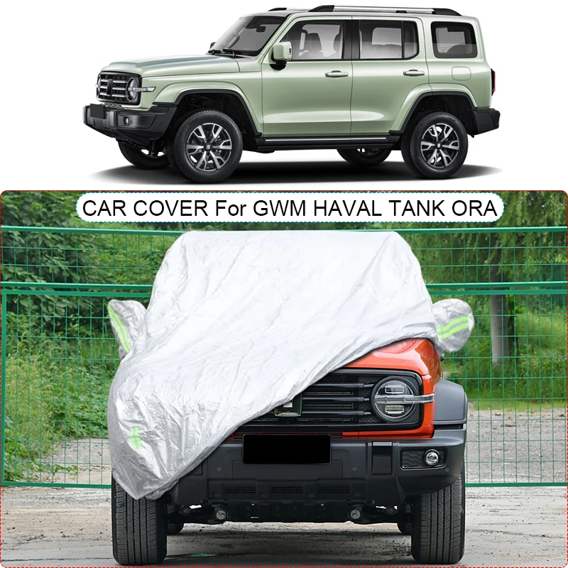 Car 3Layer Thicken Cover Rain Snow Waterproof For GMW HAVAL F7 H5 H6 GT H9 JOLION M6 DARGO ORA GT TANK 300 400 500 2020-2026