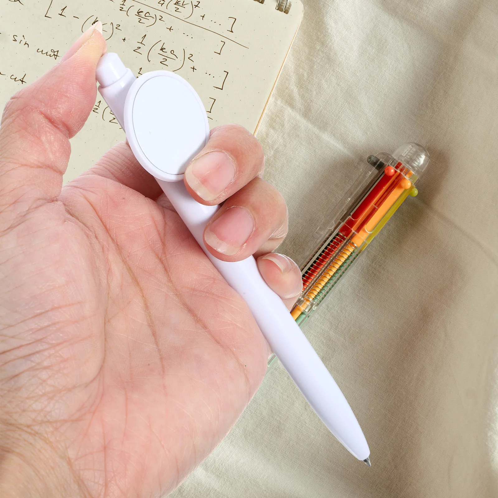 Blank Ballpoint Pen Transfer Sublimation Printing Diy Use Pens Plastic Business Office Student Heat
