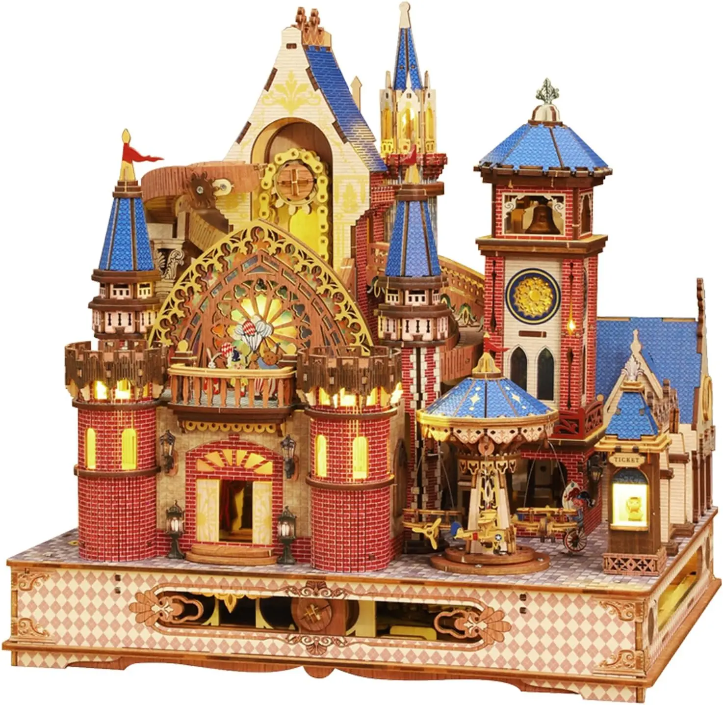 DIY 3D Wooden Puzzles for Adul - Lighting Decor House review and price