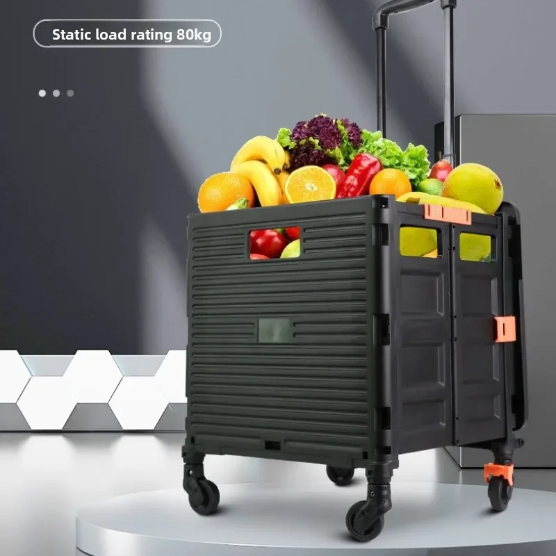 

Изысканная многофункциональная складная тележка для покупок и пикников, прочная и долговечная