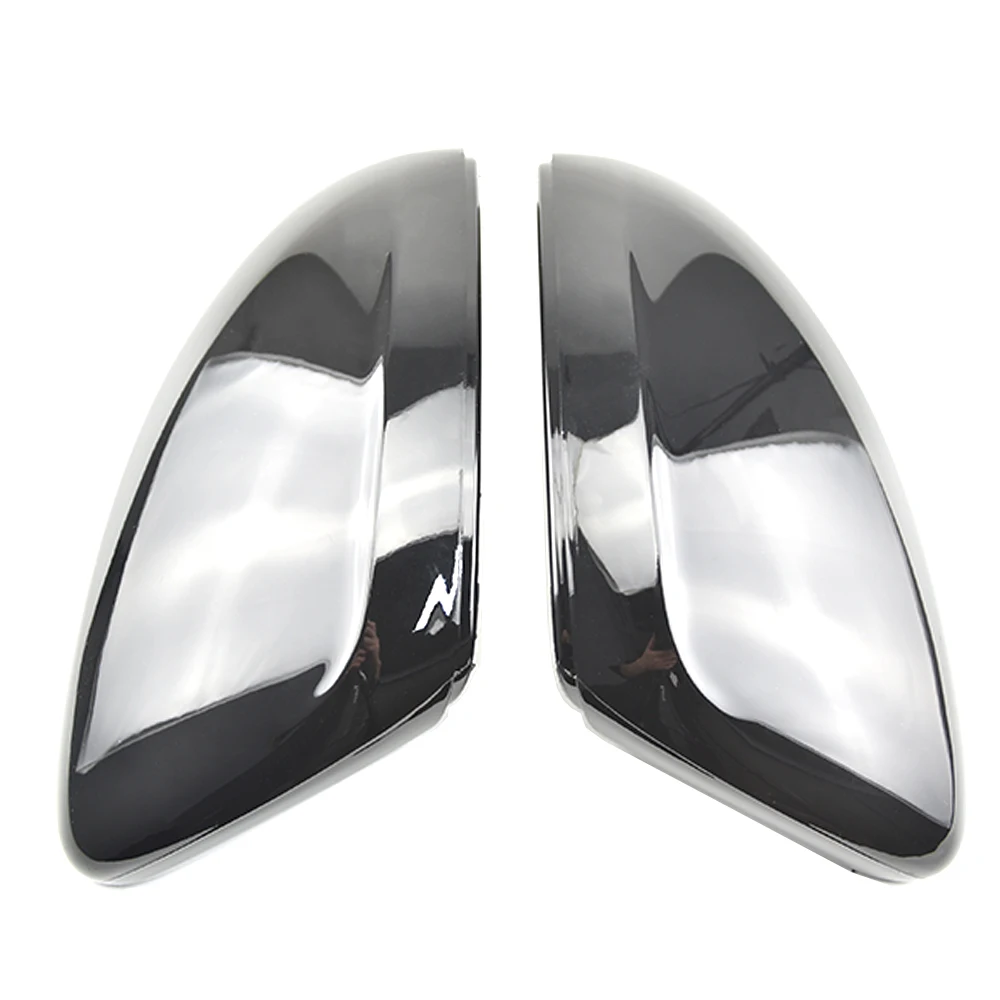 

2Pcs For Peugeot 208 / 2008 2012-2018 Side Door Rearview Mirror Cover Trims Car Accessories Left + Right Side Replacement Style