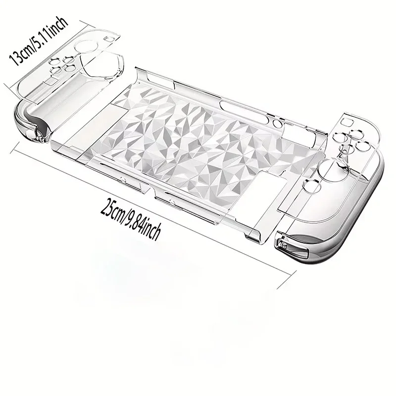 Switch Case For Nintendo, Clear Protective Case Cover For Nintendo Switch And JoyCon Controller