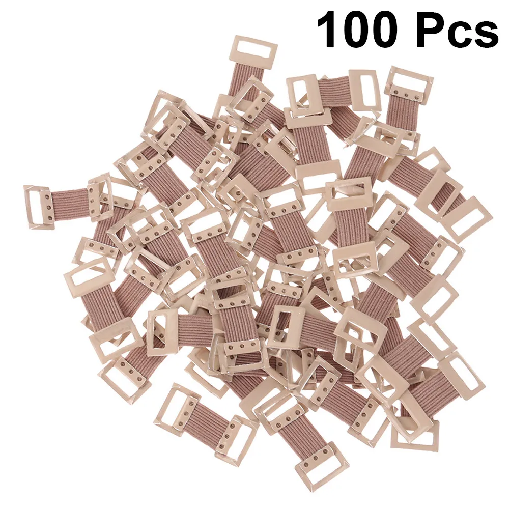 100Pcs Aluminum Elastic Bandage Clips Stretch Fabric Metal Clasps for Sprains Strains Compression Wraps Crepe Bandages Pet