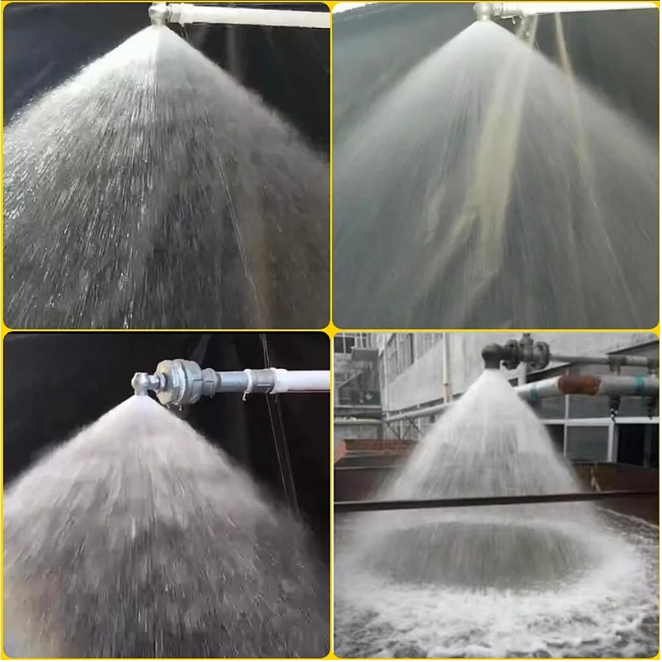 Vortex Nozzle Dust Removal Desulfurization Denitrogenation Cooling High Flow Anti-Clogging Cooling Tower Spray Nozzle