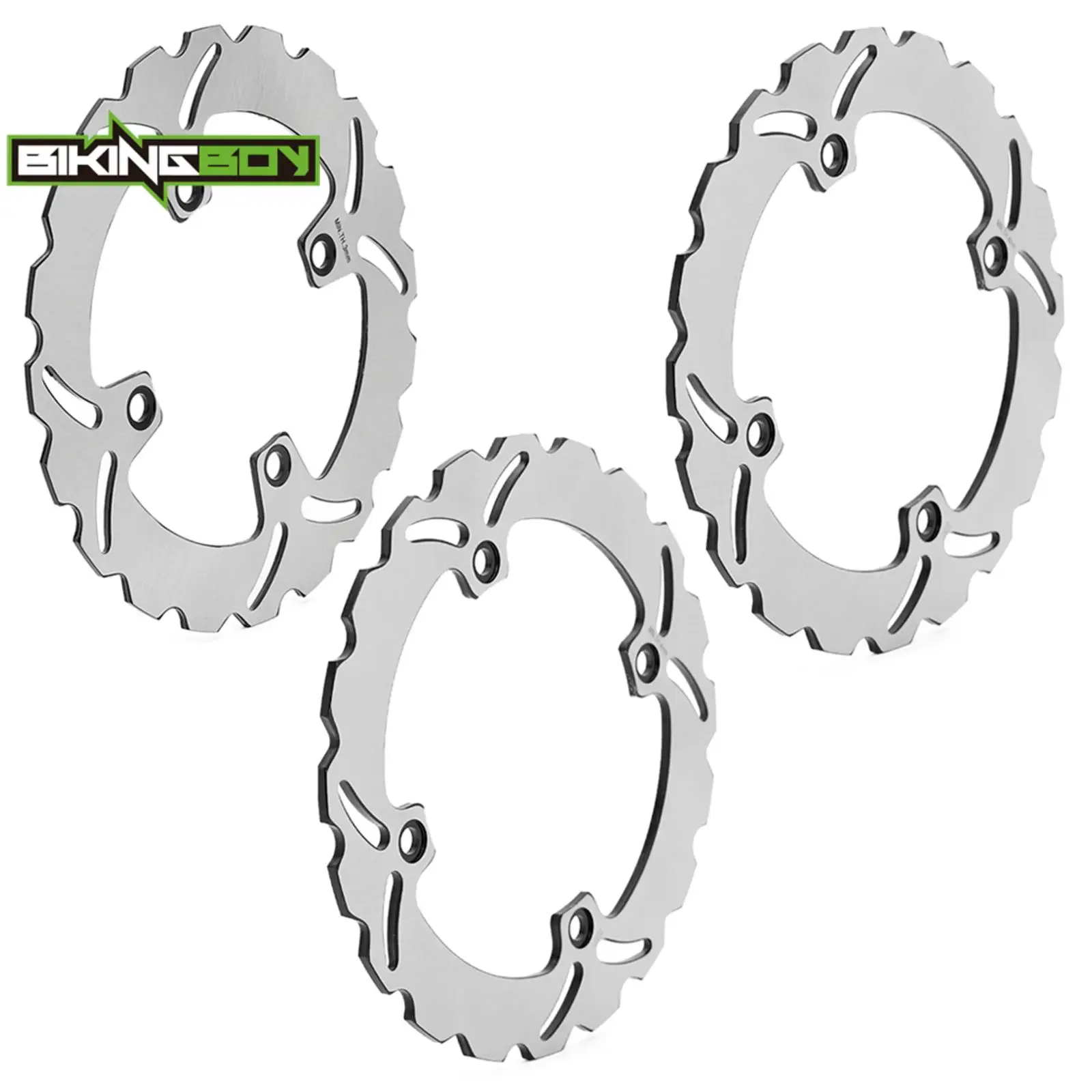 For Transalp XLV 600 97-02 98 99 XLV 650 00 01 02 03 04 05 06 07 XLV 700 / ABS 08 09 10 11 12 Front Rear Brake Discs Disk Rotors