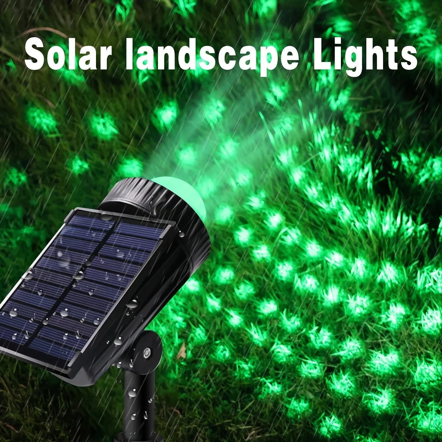 Солнечные фонари для газона, светодиодное наружное декоративное освещение, водонепроницаемое, 7 цветовых режимов RGB, проекционная лампа для украшения двора и сада, освещение