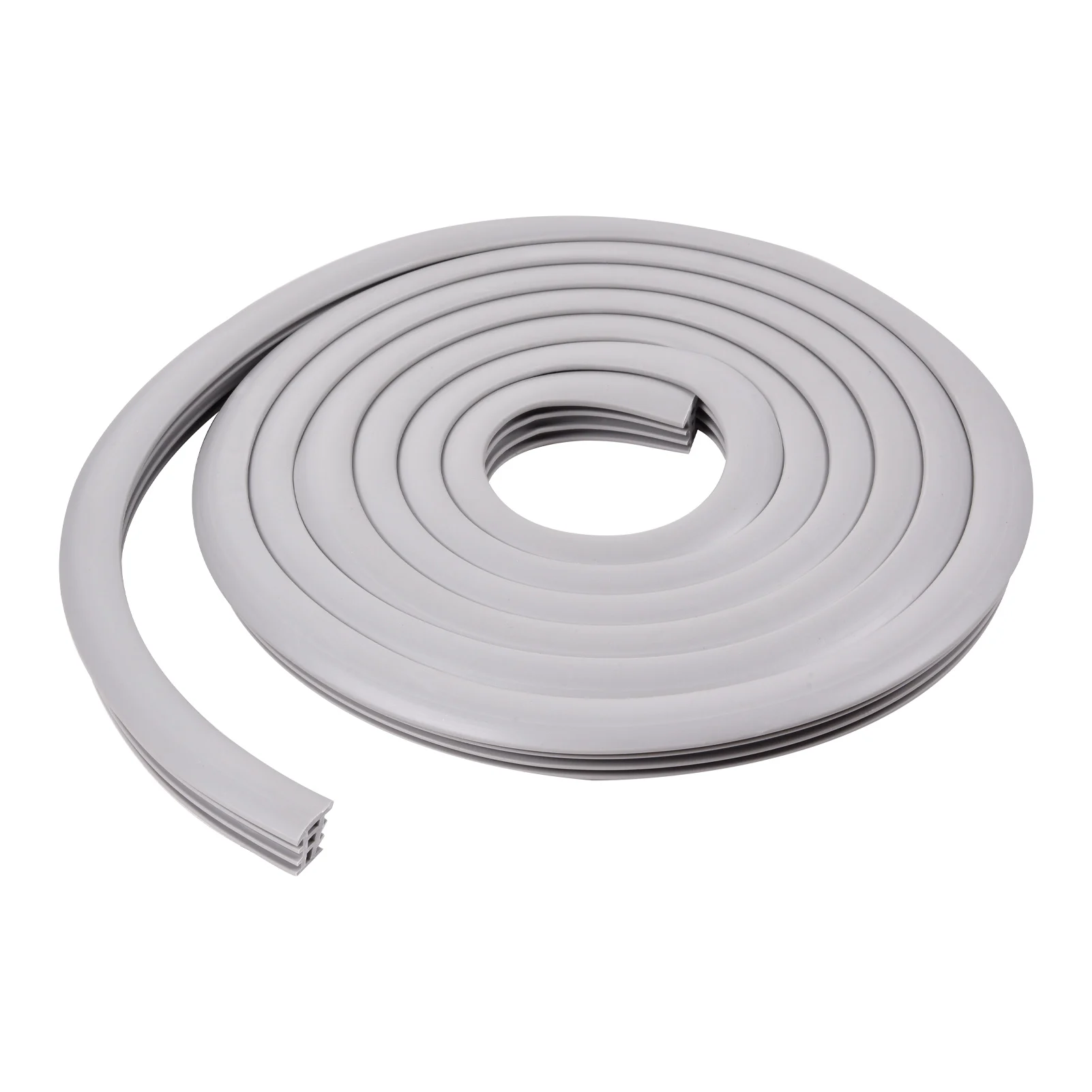 EPDM Rubber Expansion Joint, Flexible Concrete Replacement Strip for Walkways, Driveway Crack Repair Filler