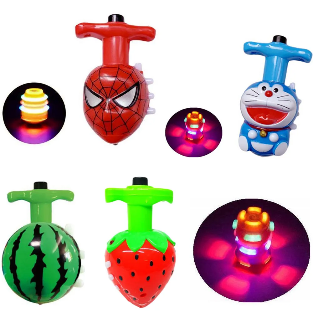 Tocador eléctrico LED, figuras de acción de animales con luz intermitente, lanzador de música, brillo nocturno, modelo de PVC, juguete de regalo para niños, 1 ud.