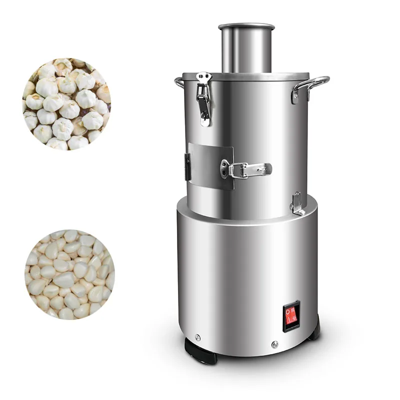 

110V/220V Whole Garlic Peeling Machine Stainless Steel Garlic Peeler Garlic Skin Peeling Maker