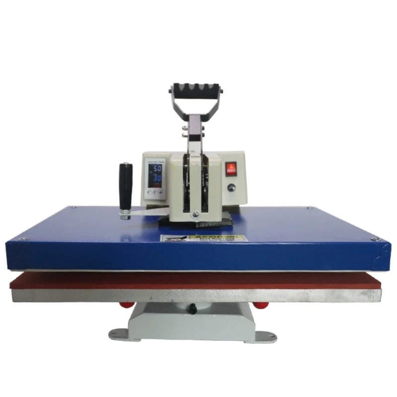 

A3 Korean high pressure shaking head heat transfer machine T-shirt printing machine 40 * 60 machine equipment clothing transfer
