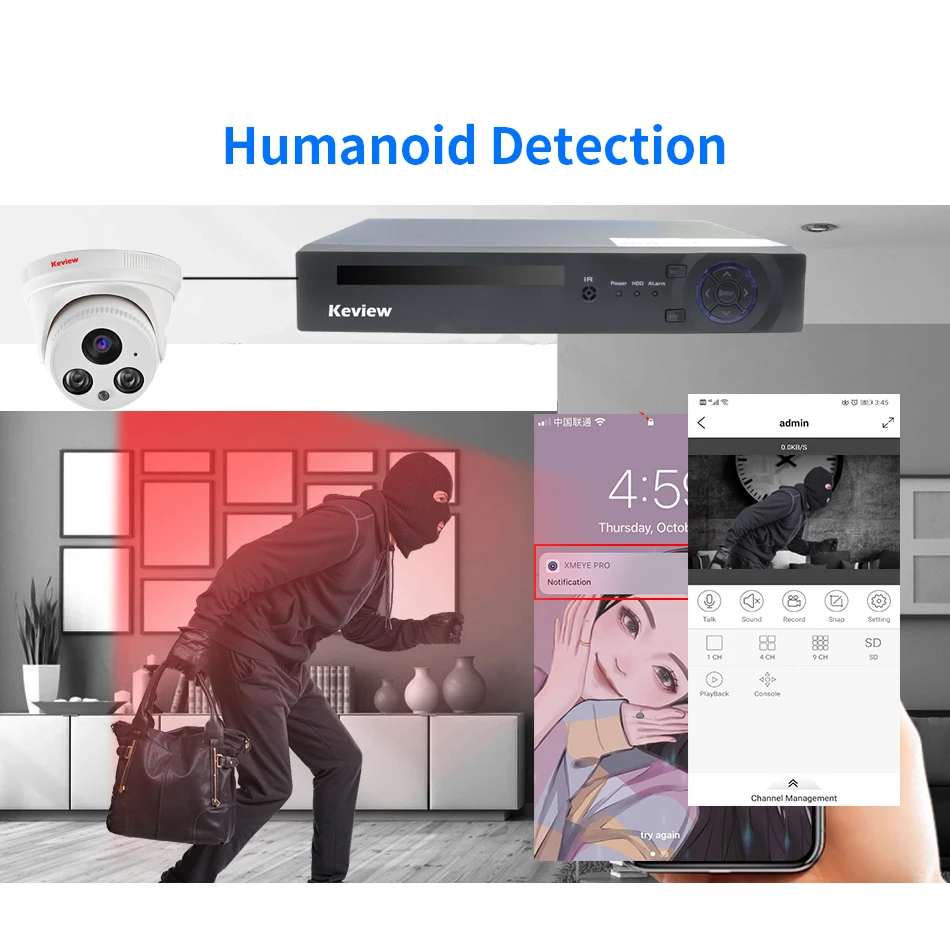 H.265 4/8CH POE NVR 4K 8MP 5MP 4MP 2MPSecurity IP Camera Video Surveillance CCTV System P2P Network Recorder Face Detect