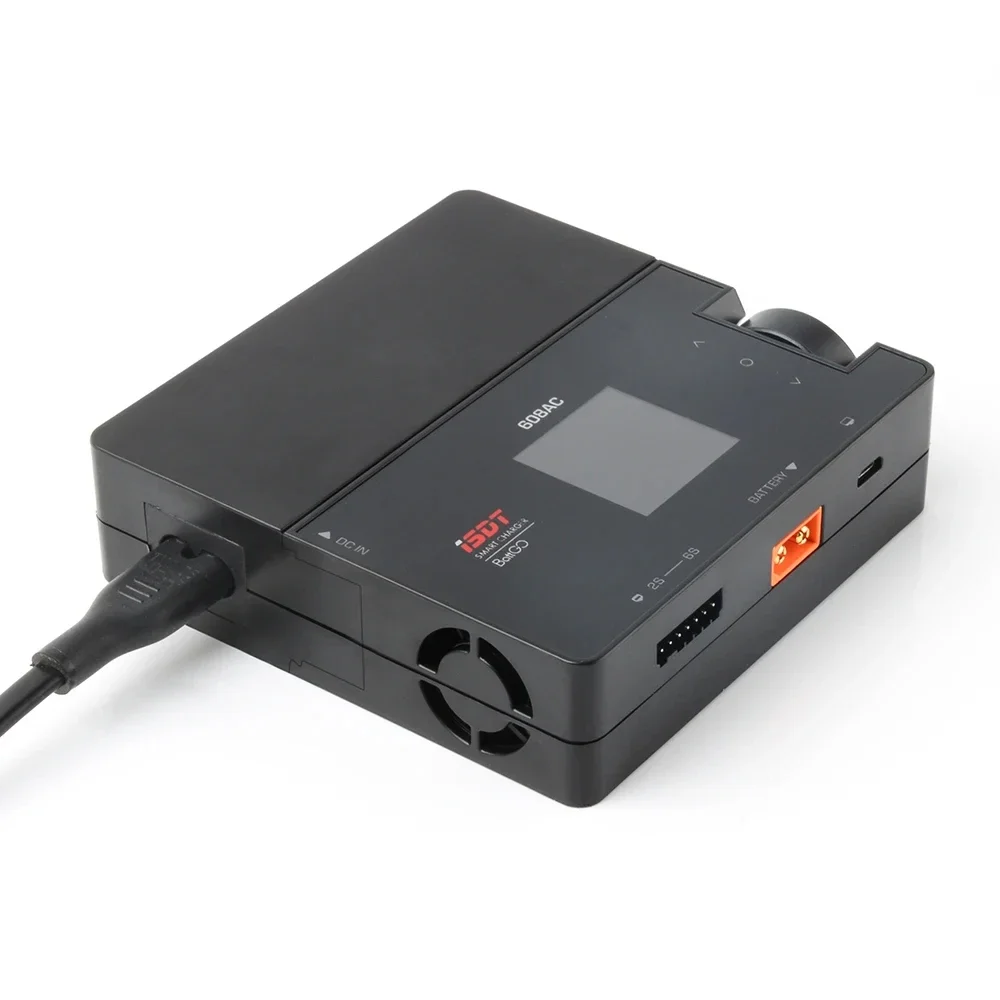 ISDT Smart Battery Charger Discharger 608AC AC 50W DC 200W with Detachable Power Supply for LiFe/Lilon/LiPo Battery Model Parts - Image 2