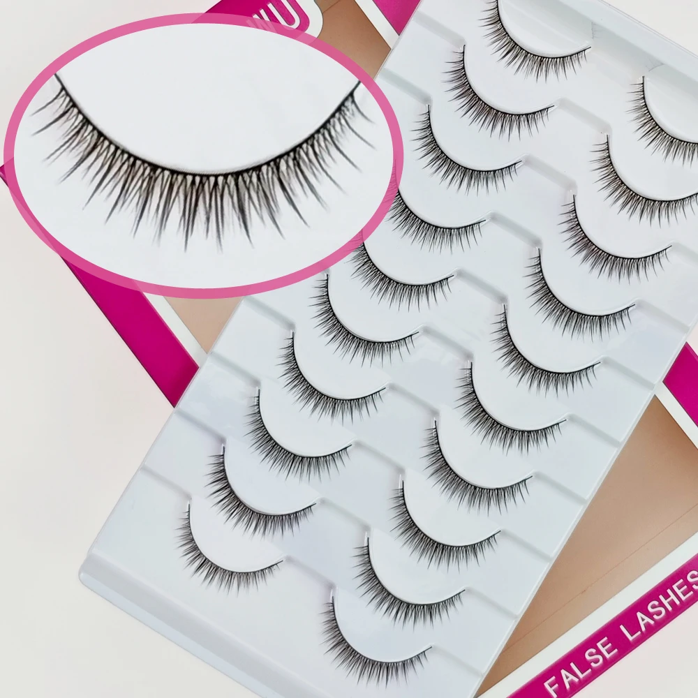 رموش صناعية قصيرة طبيعية من Xuanfeiwu لمظهر طبيعي، مناسبة للارتداء اليومي، صديقة للمبتدئين، رموش ذاتية التطبيق بنفسك #6