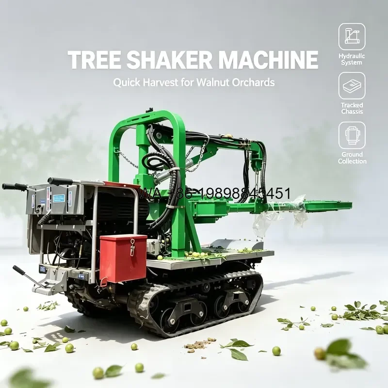 Wmwmnu Farm Fruit Shaking Trunk Shaker for Orchard Fruit Harvesting Operations Self Propelled Olive Tree Shaker