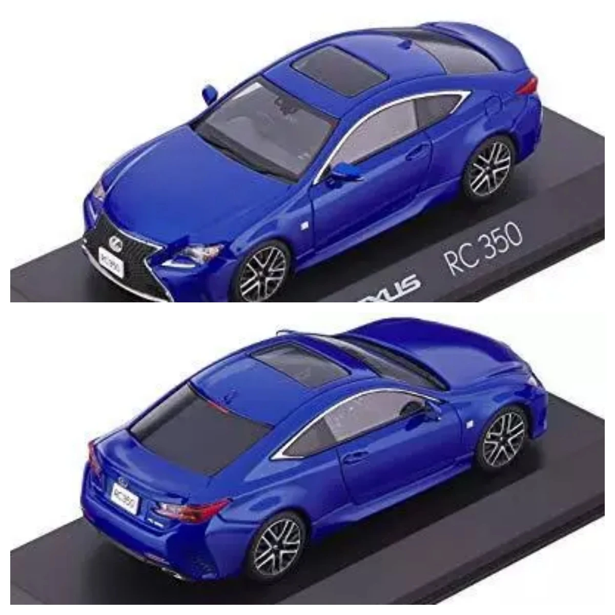 

1/43 RC 350 F Sport Heat Blue CL Completed Kyosho Original Diecast Car Model Gift Model Car Collection Limited Edition Hobby Toy