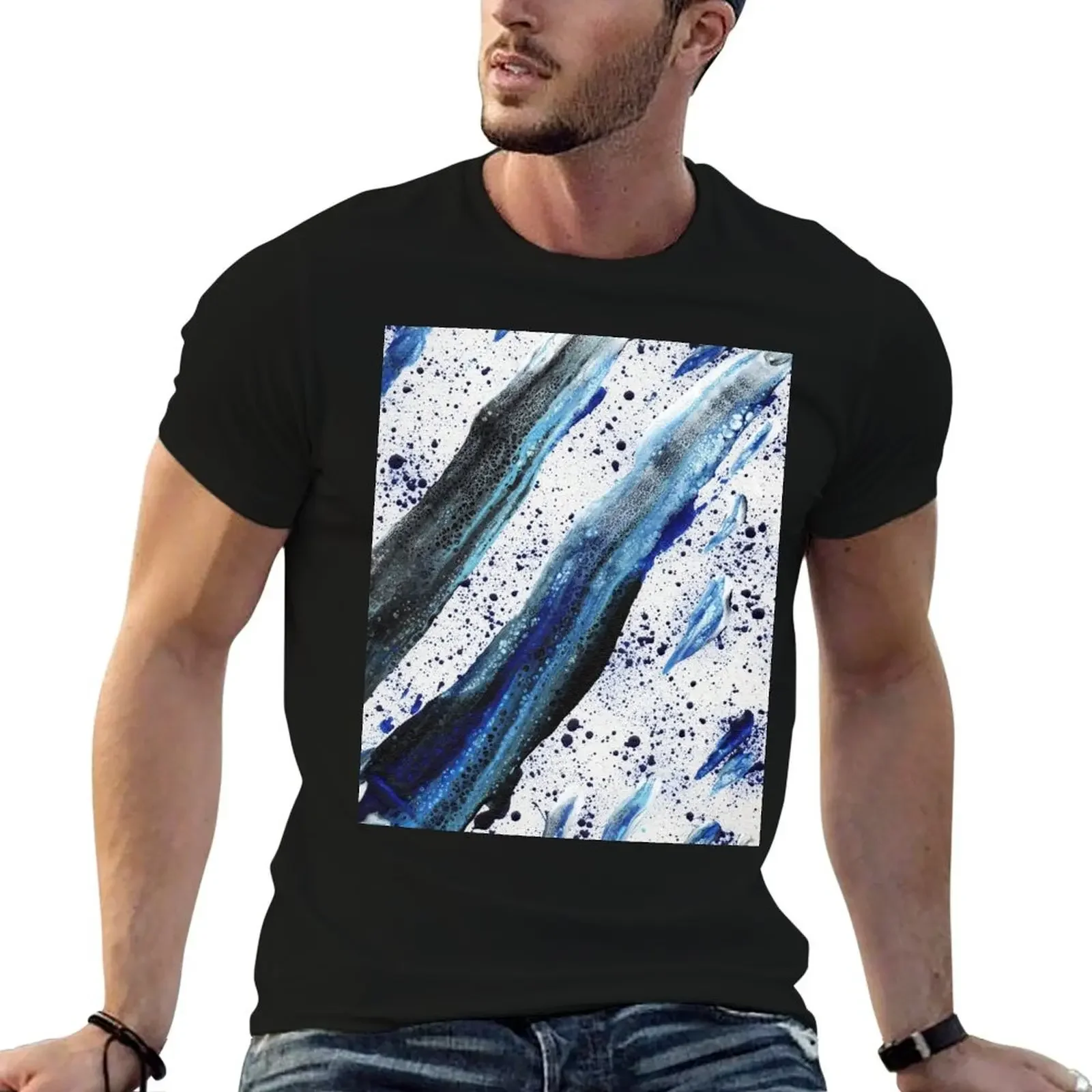 How the Sky Fell T-Shirt tops man clothes shirts graphic tees customizeds Men's cotton t-shirt