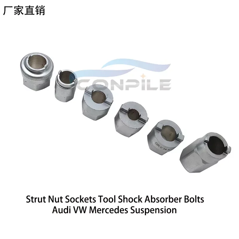 Strut Nut Sockets Tool Shock Absorber Bolts for Audi VW Mercedes Suspension