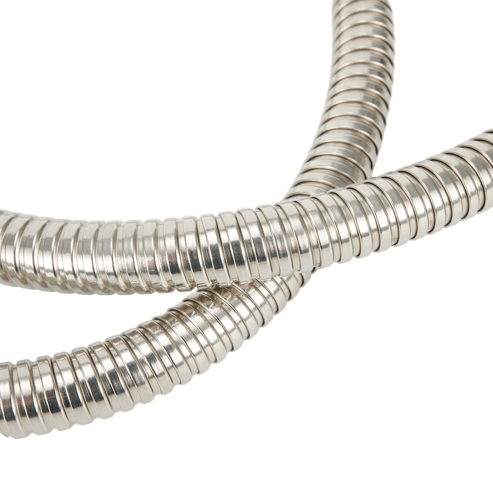 

Stainless Steel Shower Hose 1 5m Length Sprinkler Inlet Pipe Featuring A Leak Proof Brass Insert Chrome Finish