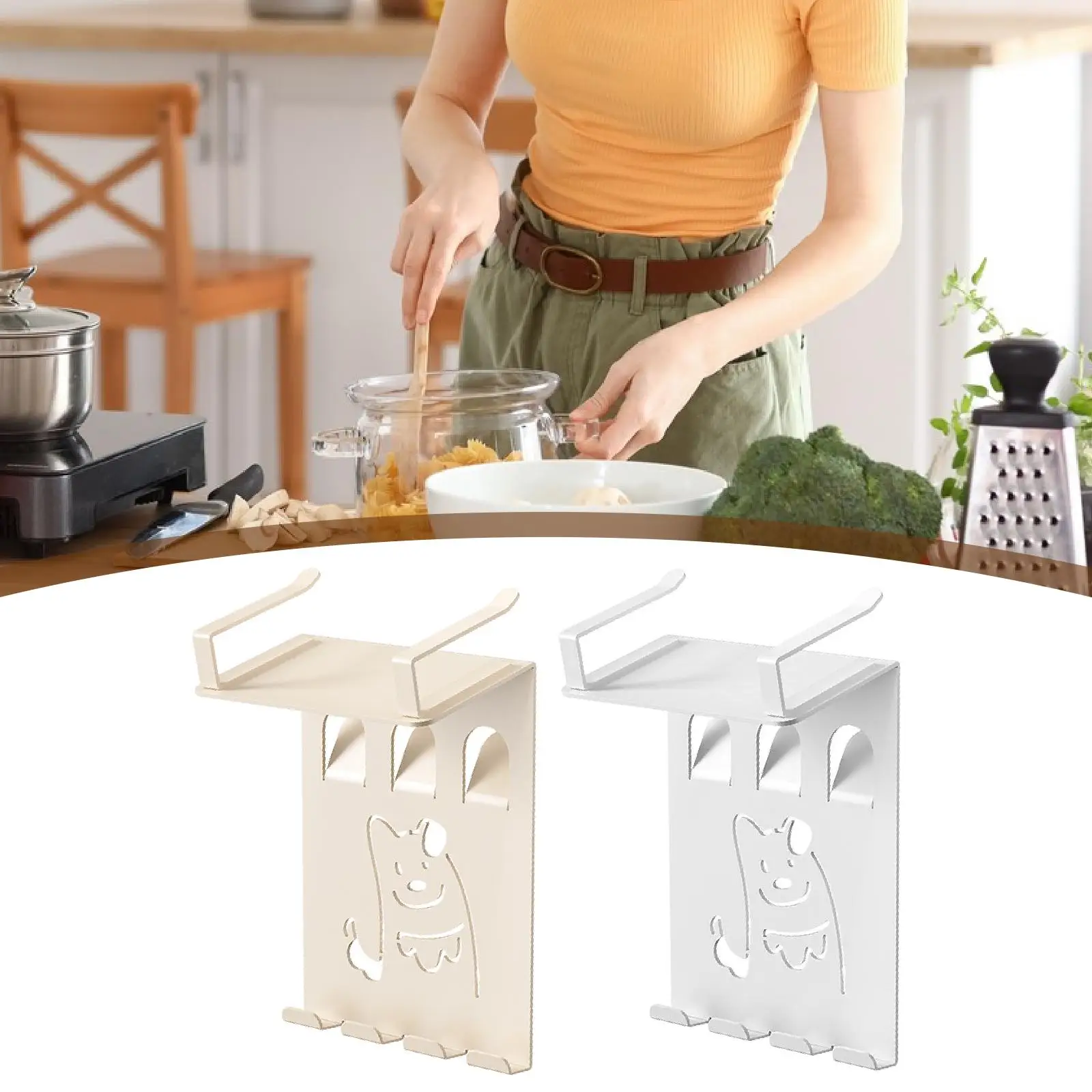 Suporte de montagem em gabinete Rack Suporte de telefone moderno para quarto, escritório, cozinha