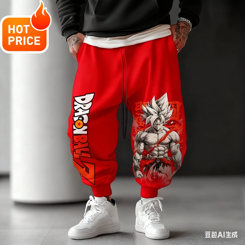 

Зимние хлопковые спортивные штаны в стиле аниме «Dragon Ball Super» Saiyan Son Goku — детская одежда размера для мальчиков и девочек