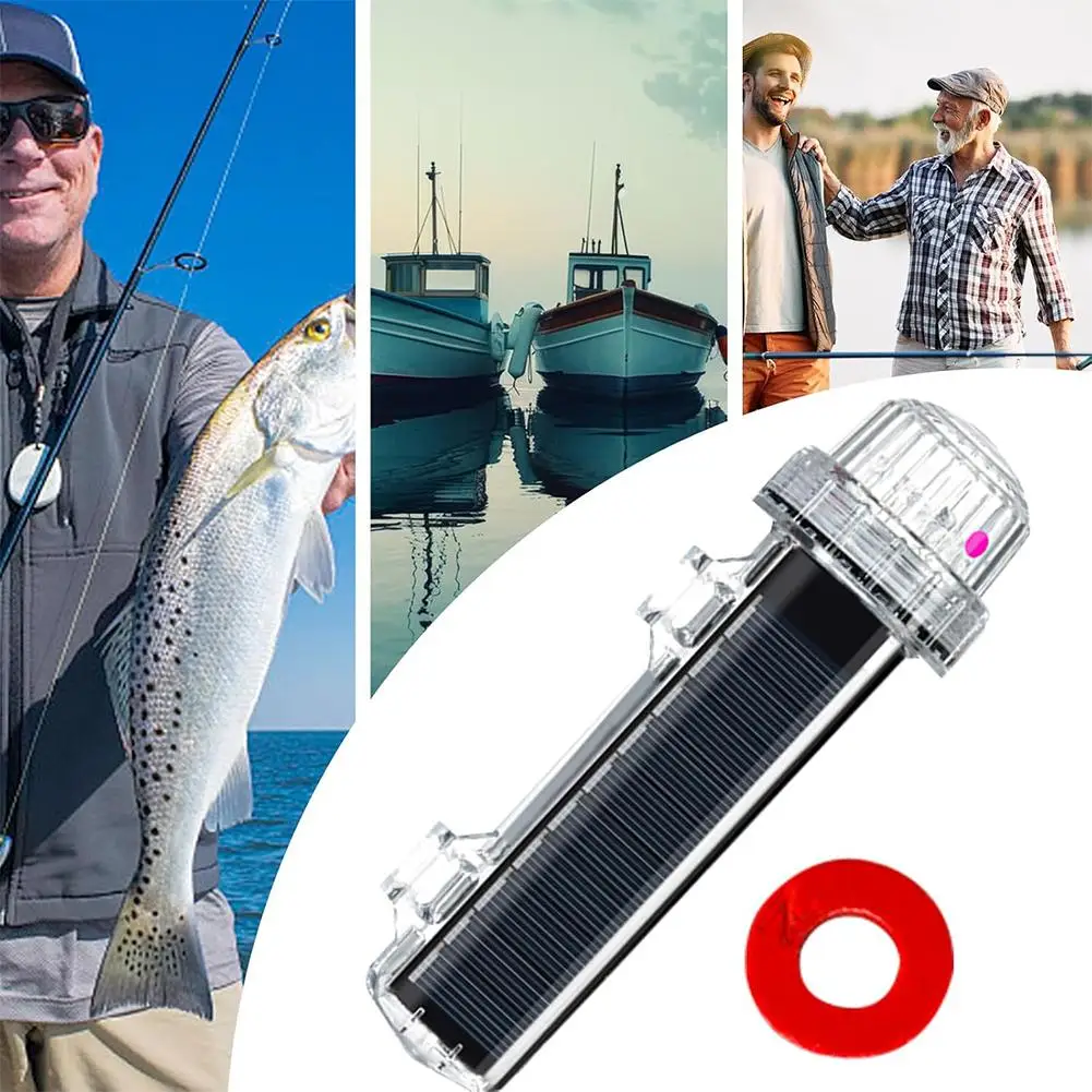 

Marine Warning Light Solar Powered Lamp for Fishing, Boating & Offshore Operations Intelligent Light Control Sensing Lamp