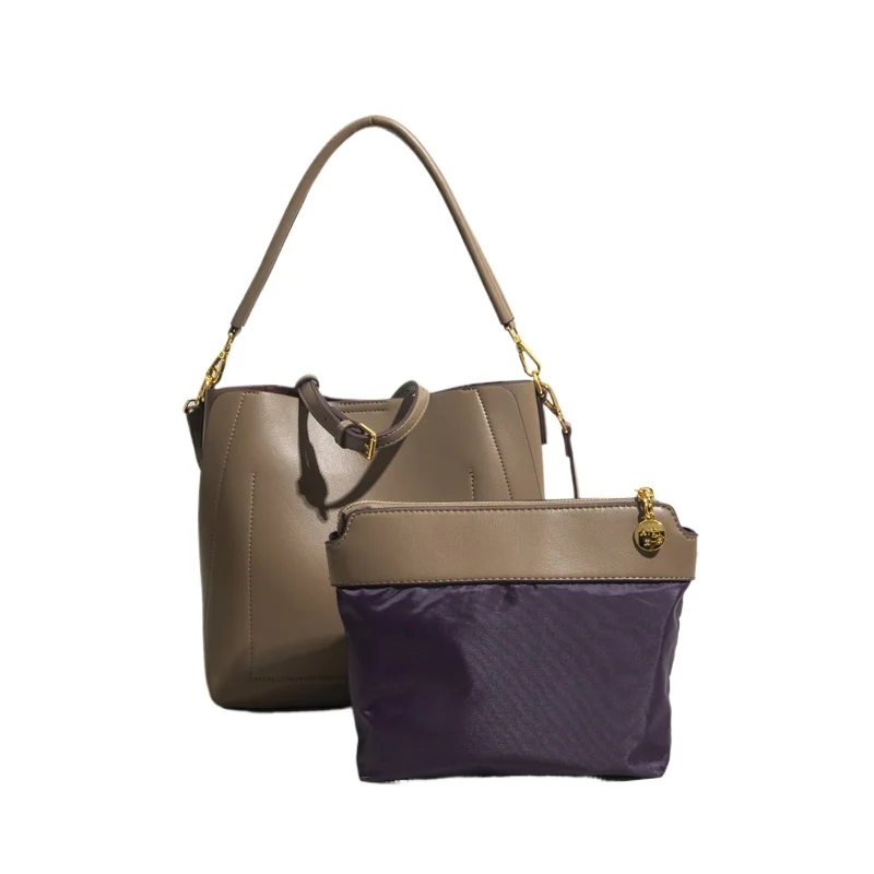 

Женская сумка-мешок 2026, новый стиль, модная сумка большой вместимости, универсальная женская сумка на одно плечо для поездок на работу, основная сумка