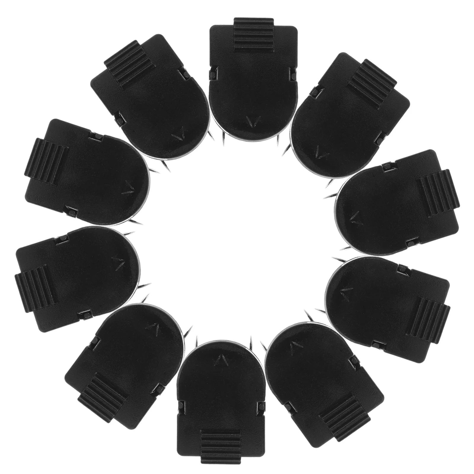 

25Pcs Fabric Panel Partition Clips Sturdy Plastic Removable Wall Mount for Office Bedroom Memo Photo Display Cubicle Divider