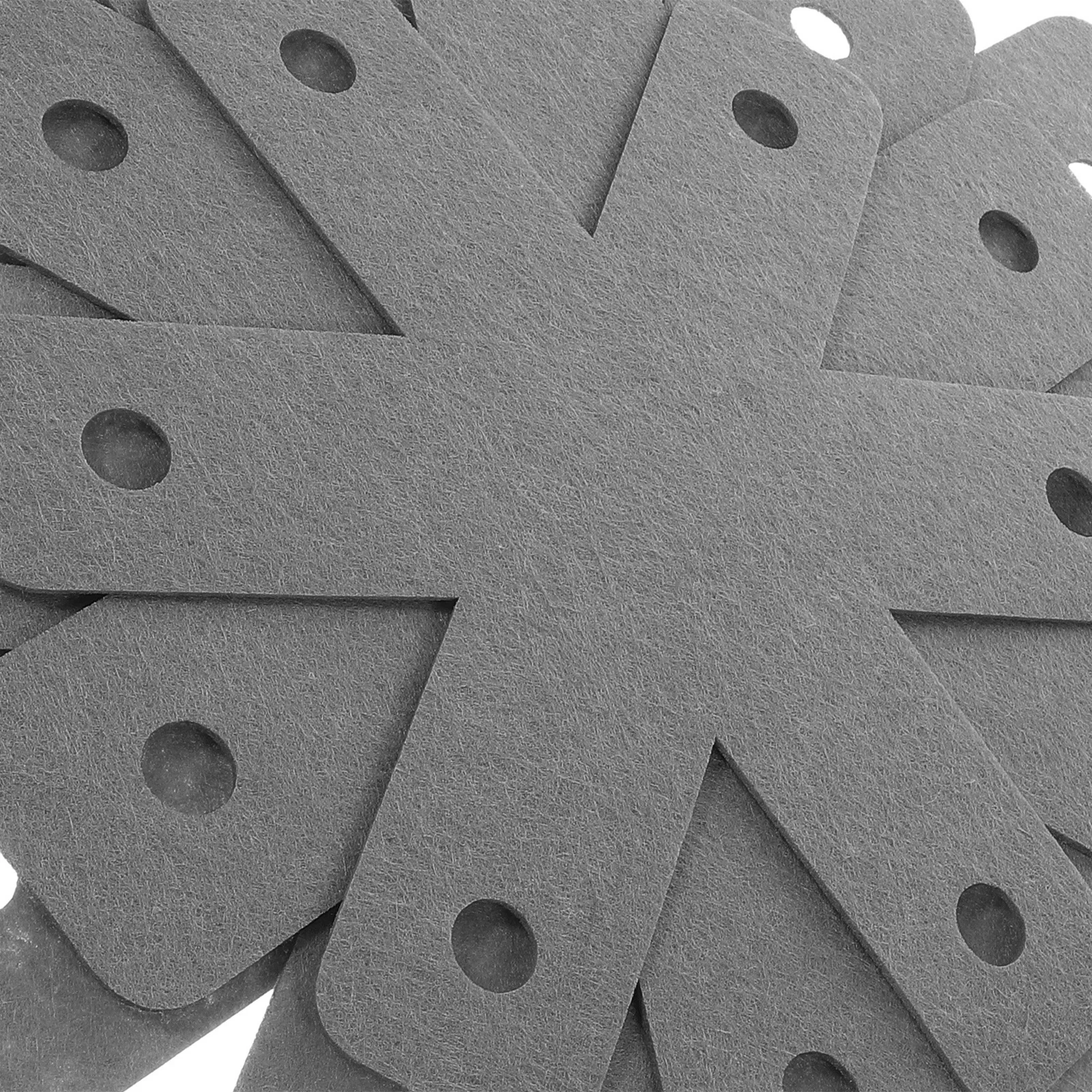 

12 Pcs Heat Resistant Table Mats Thick Absorbent Pan Kitchen Cushions Creative Stacking Cookware Protectors Potholder