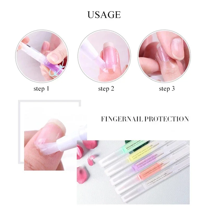 Stylo à huile nutritionnelle pour ongles, 15 odeurs, traitement des ongles, revitalisant pour cuticules, prévention du vernis à ongles, nourrit la peau