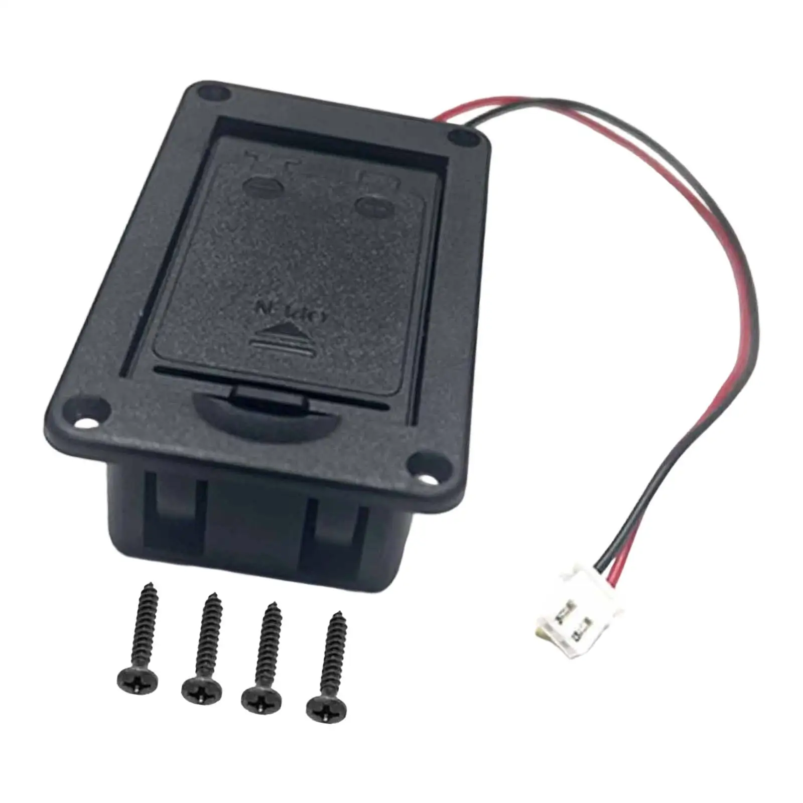 Universal 9V Battery Compartment Box for Active Guitar Bass Pickup Electric Guitar Parts and Accessories Repair Component