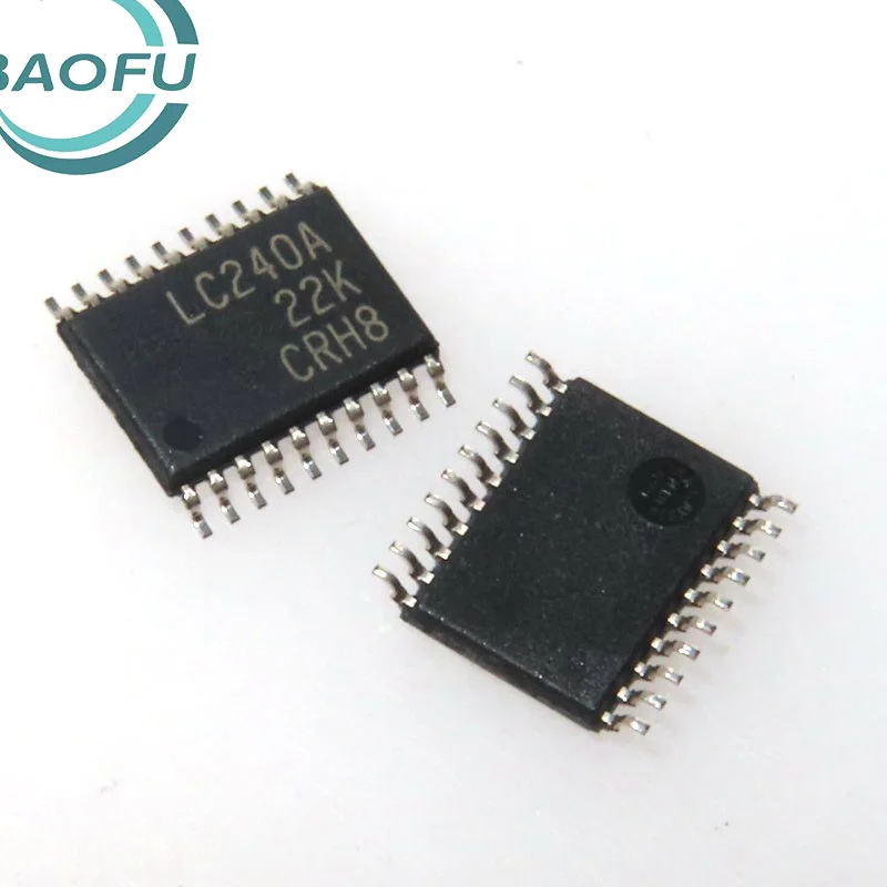 Recentemente importado original SN74LVC240APW LC240A buffer e driver de linha TSSOP-20