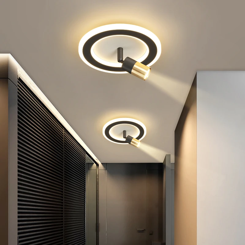 New Light Luxury With Small Spotlights Aisle Ceiling Lights Creative Corridor Lamp Simple Modern Entrance Porch Cloakroom Lights