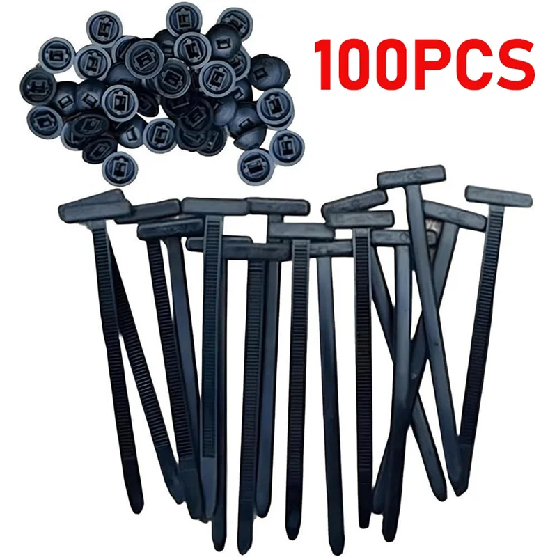 

B08B-Nylon Cable Tie Buckle Self-Locking Zip Ties Holder With Pin And Button Multi-Purpose Cable Tie Tool For Car Repair