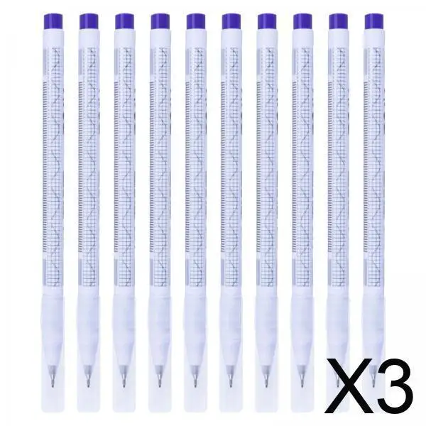 

3x10x Skin Marker Pen with Paper Ruler for Skin Lips Single Head Pen