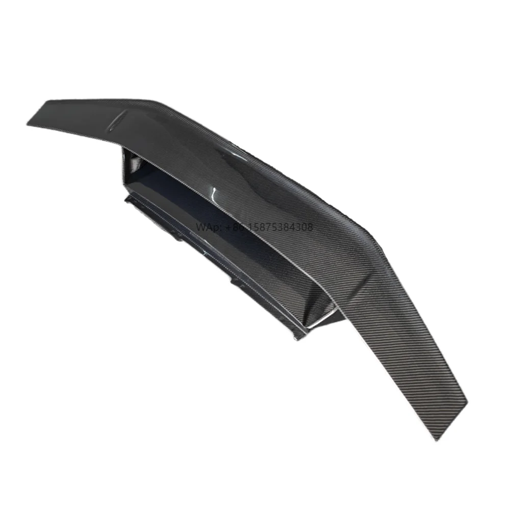 

Real Carbon Fiber Rear Spoiler for Huracan LP610 LP580 Upgraded T-style Real Carbon Fiber Rear Spoiler Body Kit