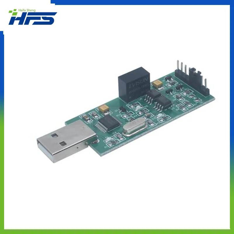 High-speed isolation USB to TTL serial power supply optocoupler isolation 3.3V 5VTTL output CH340 module