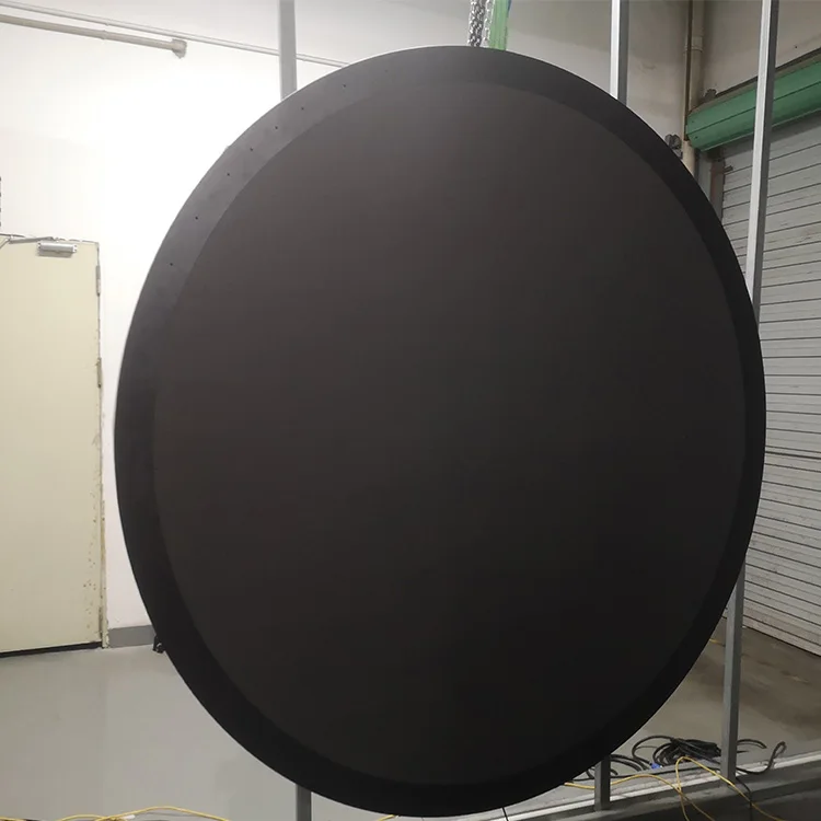 شاشة LED دائرية الشكل داخلية عالية الجودة بقطر 3 أمتار