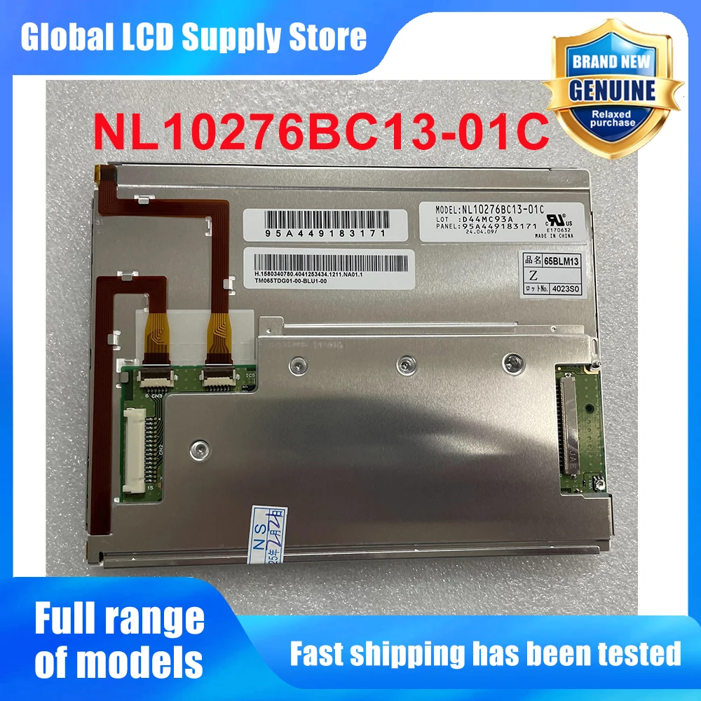 NL10276BC13-01C 6.5 Inch LCD Display Screen Panel Original for New Fully Tested