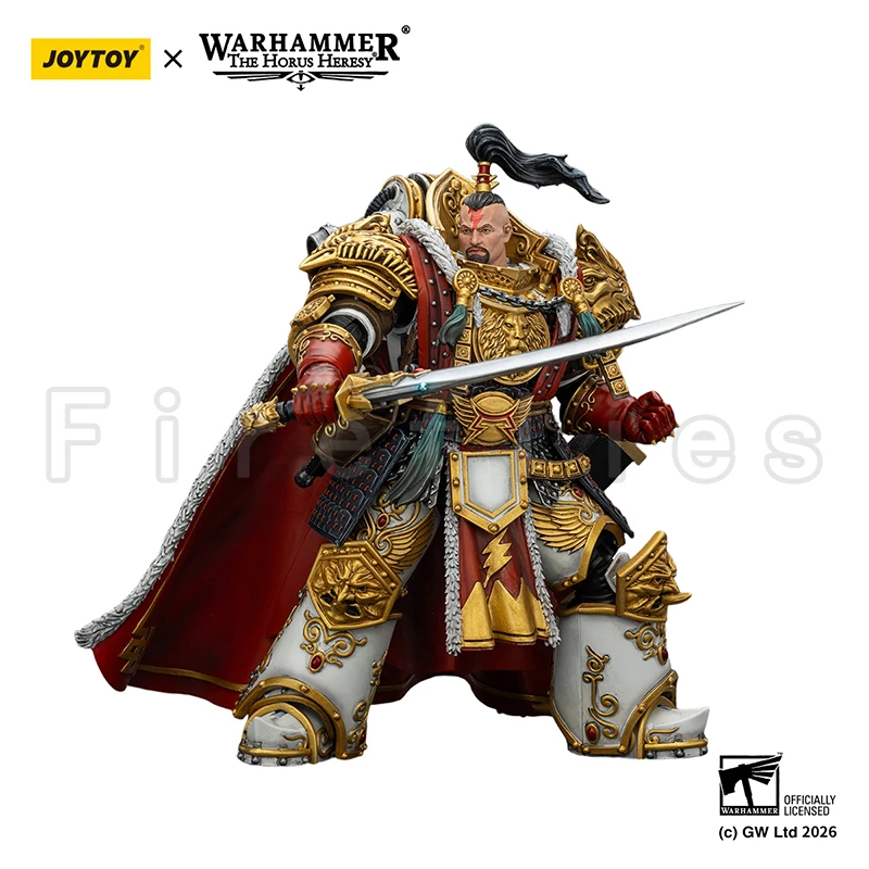 1/18 JOYTOY Actionfigur The Horus Heresy White Scars Jaghatai Khan Primarch der V. Legion Anime-Modellspielzeug
