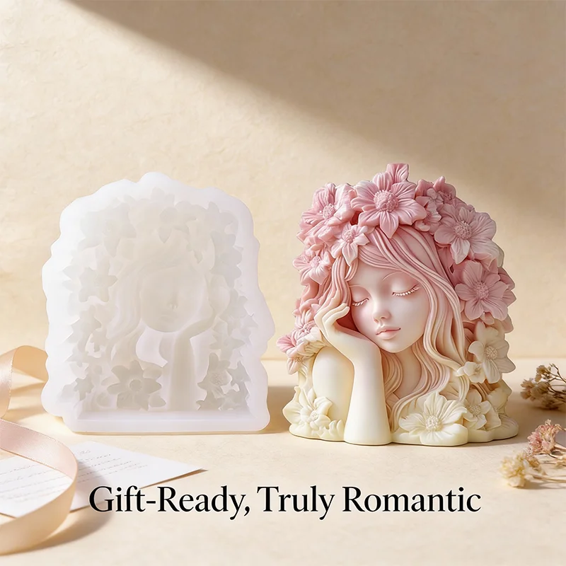 Floral Girl Relief …