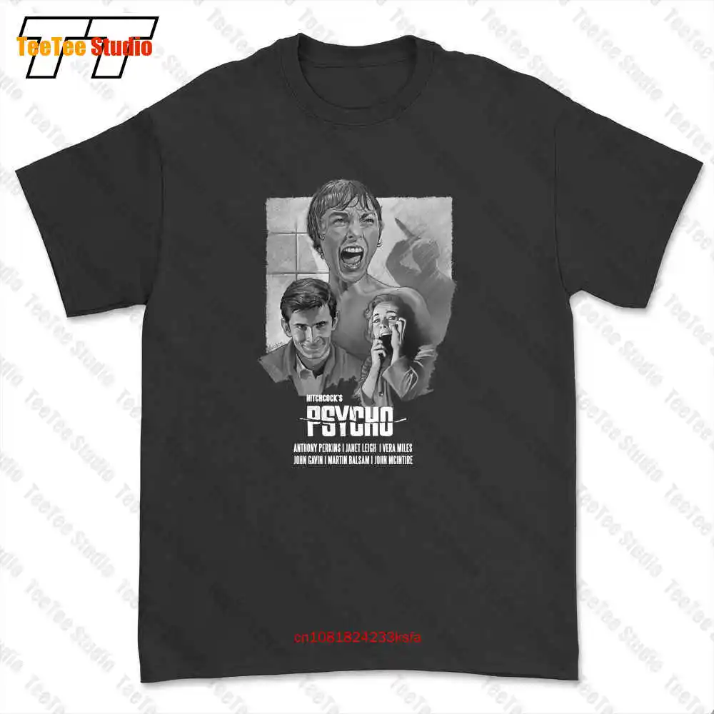 Psycho V2 Alfred Hitchcock Movie T-shirt Tee WXBD