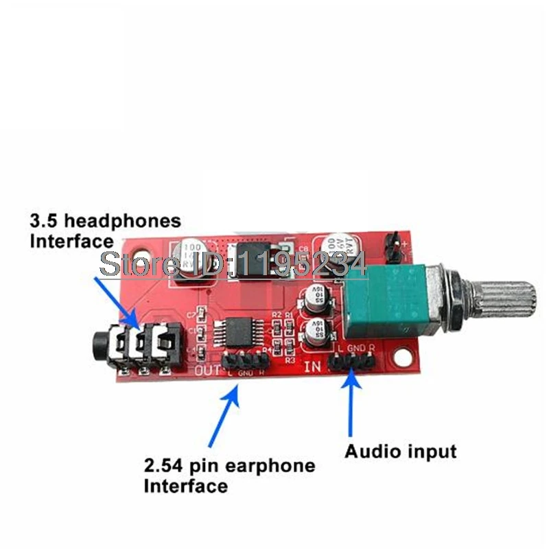 MAX4410 scheda amplificatore per cuffie auricolari in miniatura a doppio canale amplificatore preamplificatore di potenza Moudle sostituire NE5532