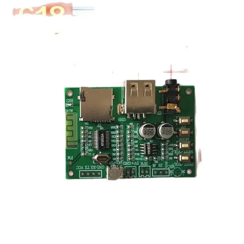 BT201 Dual Mode 5.0 Bluetooth Receiver Module Lossless Audio Amplifier Board Car Speaker DIY Headphone TF Card USB Drive