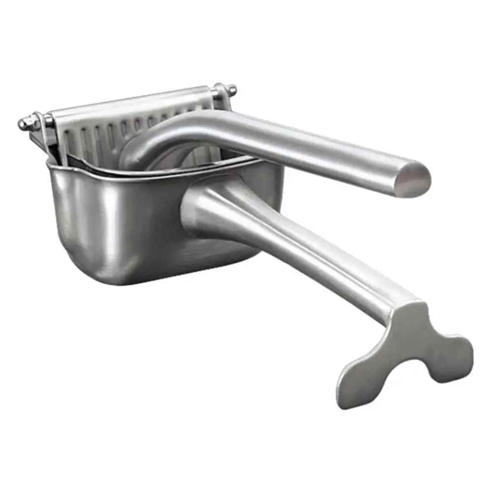 1Pcs Stainless Steel Manual Fruit Juicer Squeezer Ergonomic Handle Citrus Lemon Orange Mango Watermelon Juice Maker