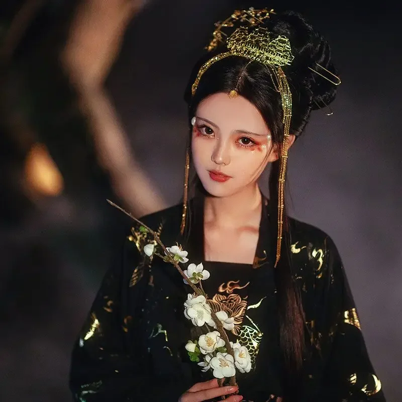 중국 전통 무용 코스프레, 고대 블랙 무대 공연 의상