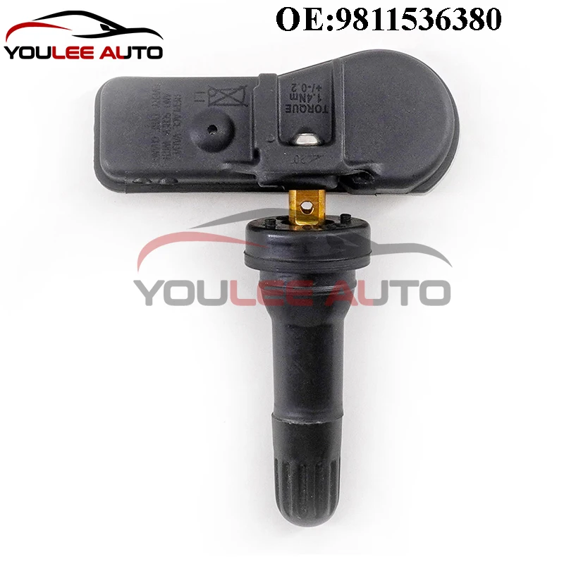 

4PCS 9811536380 TPMS Tire Pressure Sensor For Peugeot 207 301 308 3008 408 508 5008 Citroen Berlingo C4 C5 DS4 DS5 Auto Parts