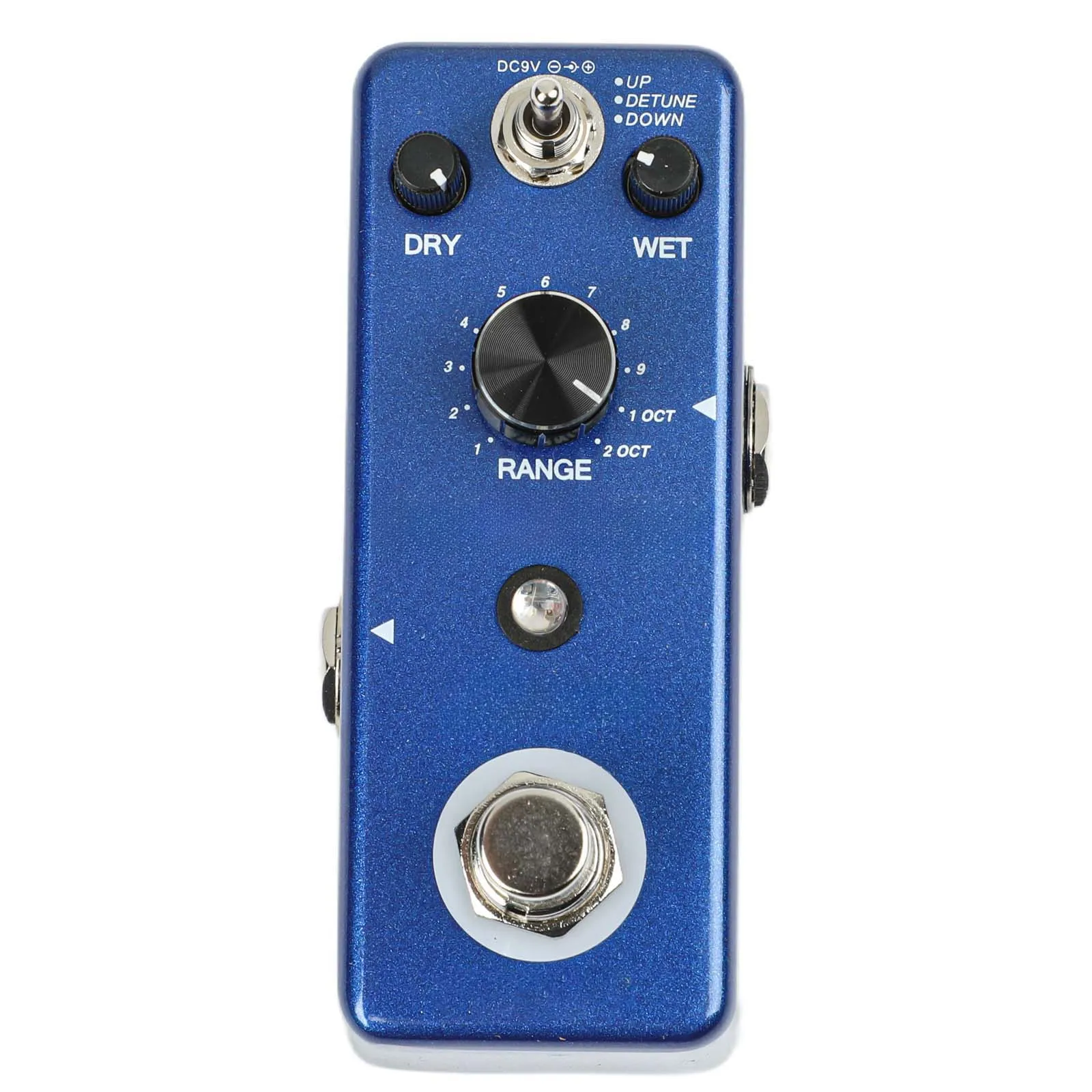 For Electric Guitar Detune Mode Guitar Harmonizer Pedal Studio Recording Stage Performance Precise Pitch Shifting